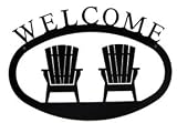 Adirondack Chairs Welcome - Large - Seventeen and a Half Inches Wide