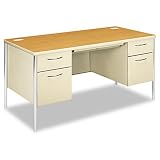 HON Mentor 88962 Double Pedestal Desk