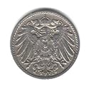 1894-G German Empire 5 Pfennig Coin KM#11