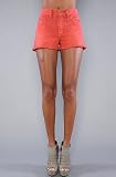 RVCA The My Fire Colors Short in Cherry,Shorts for Women