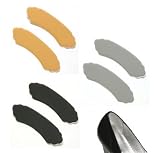Heavenly Heelz Foot Cushions - 1 Butter 1 Black 1 Silver Pairs by Foot Petals