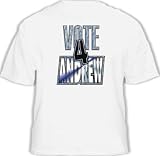 Vote 4 Andrew Adult T-Shirt