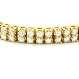 14K Diamond Bracelet -- 15.00 Ct. I1-I2 J/K