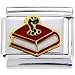 Bookworm Italian Charm