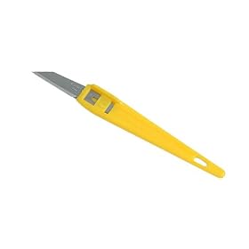 Stanley Cutting Knife Disposable with Plastic Handle Yellow Ref 0-10-601 [Pack 3]
