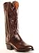 Lucchese 2000 Black Cherry Lone Star Calf Western Boot
