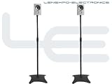 Atlona Speaker Stands ( Pair ):Silver