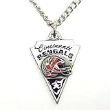Cincinnati Bengals NFL Chain Necklace & Pewter Pendant