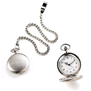 Silver Pocket Watch - Free Engraving
