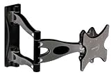 OmniMount Wishbone CL-M - Mounting kit ( cantilever arm ) for flat panel ( Tilt & Swivel ) - aluminum - black - screen size: 23