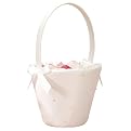 Starlight Flower Girl Basket - Ivory