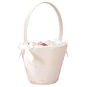 Starlight Flower Girl Basket - Ivory