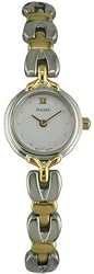 Two Tone Dress White Dial Quartz