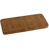 Totally Bamboo Santa Cruz End Grain Dark Cutting Board, Honey