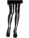 Sexy Black Skeleton Anorexic Costume Pantyhose Tights