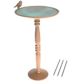 Flora & Fauna BBA350 Birdbath with Chickadee
