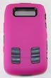 KingCase BlackBerry Bold 9700 * Warrior Case * (Hot Pink & Black) - The ULTIMATE Protector + Free Screen Protector