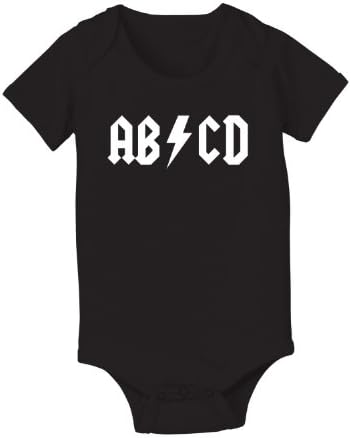 ABCD Infant Baby One Piece 6 Months Black
