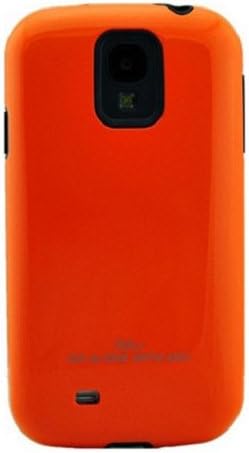 Samsung Galaxy S4 2 in 1 Card Holder TPU & Polycarbonate Protection Case with 1 Free Anti-dust Plug Stopper-random Color (Orange)