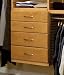 Deluxe Tower Drawer Kit - 8 In. Mahogany