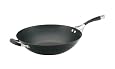 Circulon Elite Hard-Anodized Aluminum 14-Inch Nonstick Open Stir-Fry Pan