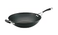Circulon Elite Hard-Anodized Aluminum 14-Inch Nonstick Open Stir-Fry Pan