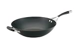 Circulon Elite Hard-Anodized Aluminum 14-Inch Nonstick Open Stir-Fry Pan