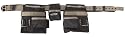 McGuire Nicholas 599-08-1 Combination Rig in Black