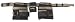McGuire Nicholas 599-08-1 Combination Rig in Black with Khaki Trim Image