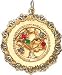 Tree of Life on Disc, 14K Gold Charm