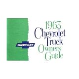 1963 CHEVROLET TRUCK Full Line Owners Manual User Guide by Chevrolet