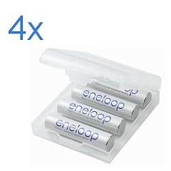 16er-Pack Sanyo Eneloop Akkus AA / Mignon inklusive Akkuboxen