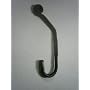 Wrought Iron Coat Hook Large Double Hand Made