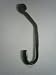 Wrought Iron Coat Hook Large Double Hand Made