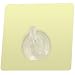 Daffodil NHK12M Nano Towel Hooks for Bathroom / Kitchen Tiles and Smooth Walls - 2Kg Square Sand Two Pack