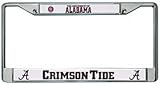 Alabama Crimson Tide Chrome License Plate Frame - SET OF 6 - Sports Merchandise