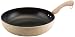 Paula Deen 12-Inch Open Deep Porcelain Cookware Skillet, Oatmeal Speckled
