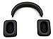 Monster 1 Pair Replacement Ear Cushion Pads Earpads + Headphones Headbands For Monster INSPIRATION Headphones -Black