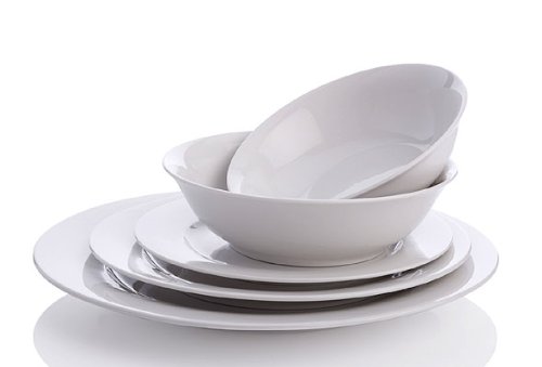 Maxwell & Williams White Basics 20 Piece Rim Dinner Set P211