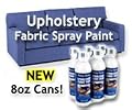Upholstery Fabric Spray Paint Black Dries Soft