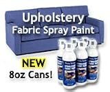 Upholstery Fabric Spray Paint Black Dries Soft