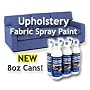 Upholstery Fabric Spray Paint Black Dries Soft