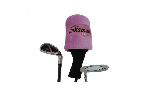 Linksman Golf Girls 2-4 year old set with Pink Bag