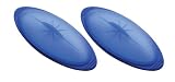 Orka 12-Ounce Blue Silicone Steamers, Set of 2