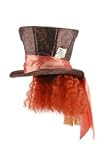Alice In Wonderland Movie – Mad Hatter Hat with Hair Adult