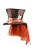 Search : Alice in Wonderland - Mad Hatter Hat with Hair Wig Adult Halloween Costume Accessory