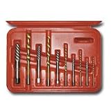 10 Piece Extractor and Left Hand Drill Bit Screw Combo Set