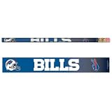 BUFFALO BILLS OFFICIAL LOGO PENCIL 6-PACK