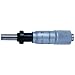 Mitutoyo Micrometer Head, Carbide-Tipped Spindle, Metric
