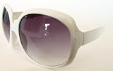 Kitchen & Housewares : White Super Round Sunglasses